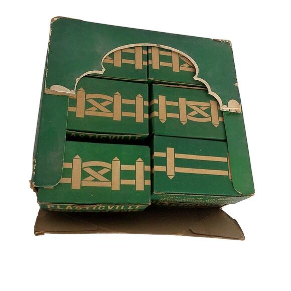 Vintage Bachman Bros 1950s Plasticville Fence And Gate Kit Christmas READ - Picture 3 of 8